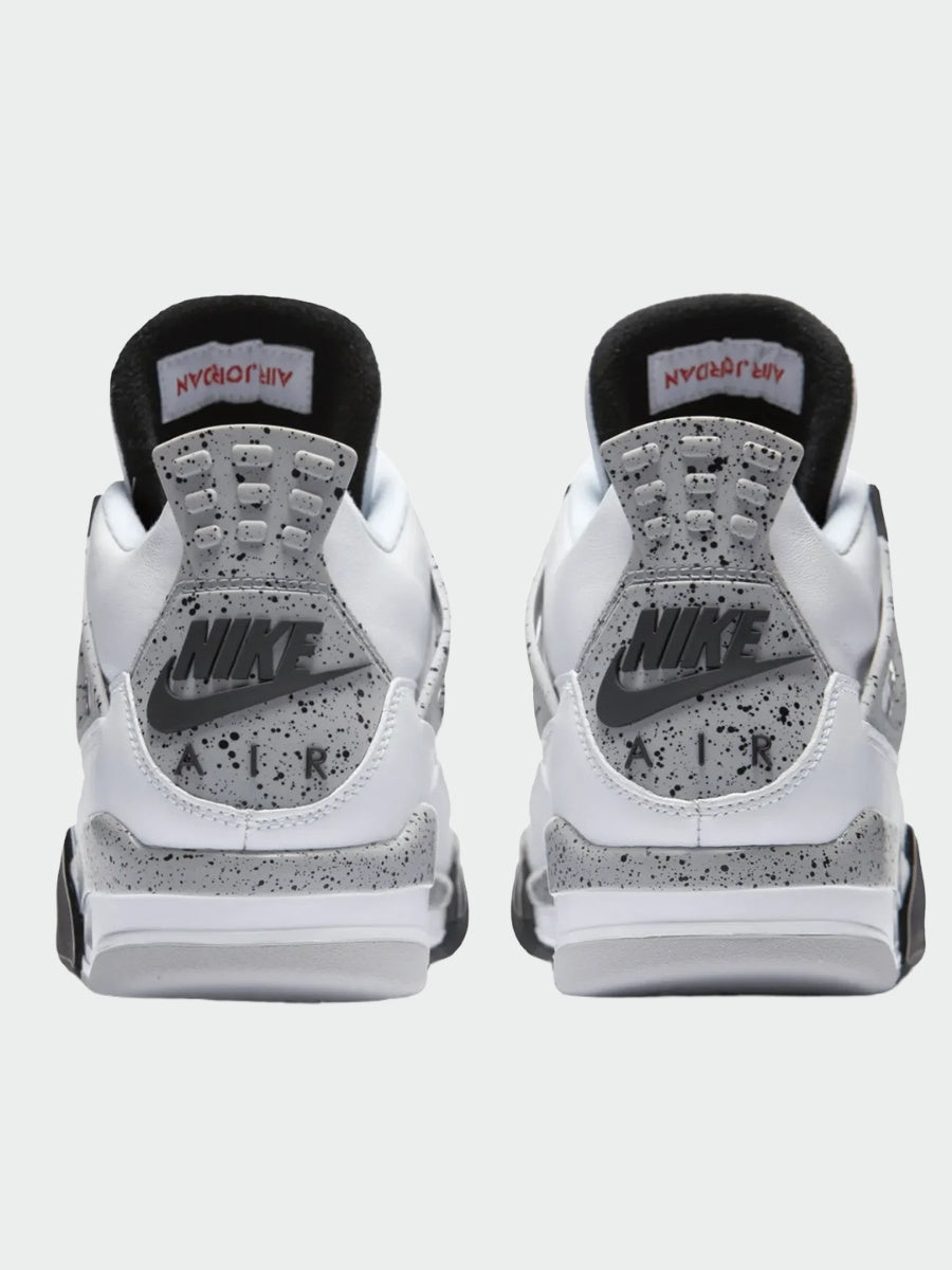 TENIS JORDAN 4 WHITE CEMENT 2025