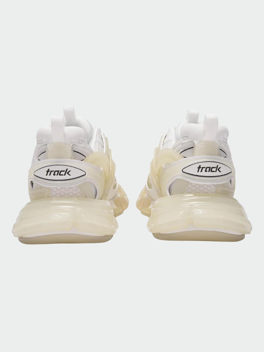 Balenciaga Track Clear Sole White