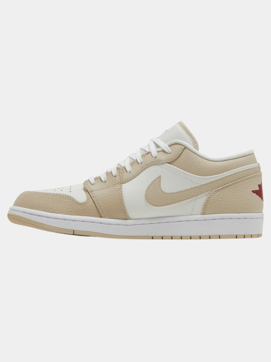 JORDAN 1 LOW SE SAIL RATTAN UNIVERSITY RED