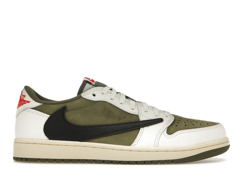 TENIS JORDAN 1 LOW OG TRAVIS SCOTT MEDIUM OLIVE