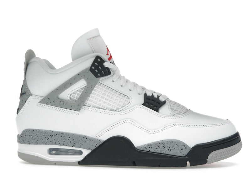 TENIS JORDAN 4 WHITE CEMENT 2025