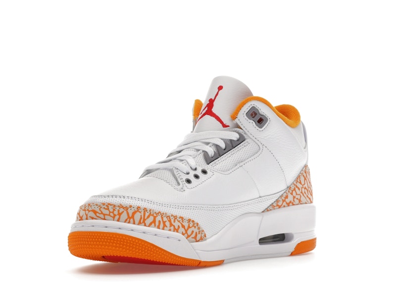 TENIS JORDAN 3 ORANGE CITRUS