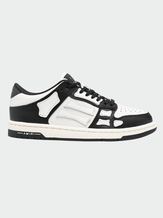 Amiri Skel Top Low Black White
