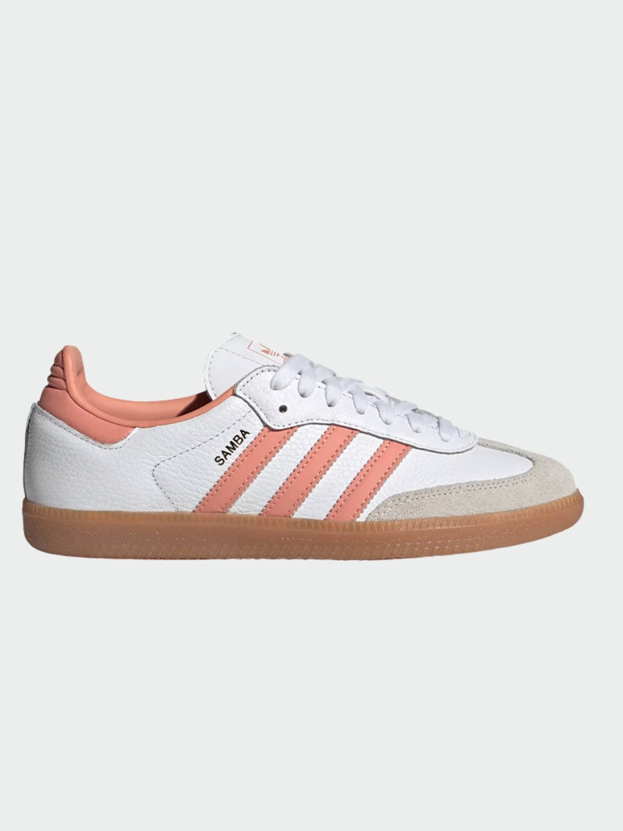 TENIS ADIDAS SAMBA OG WHITE WONDER CLAY GUM