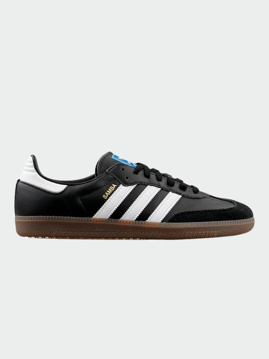 TENIS ADIDAS SAMBA OG BLACK WHITE GUM