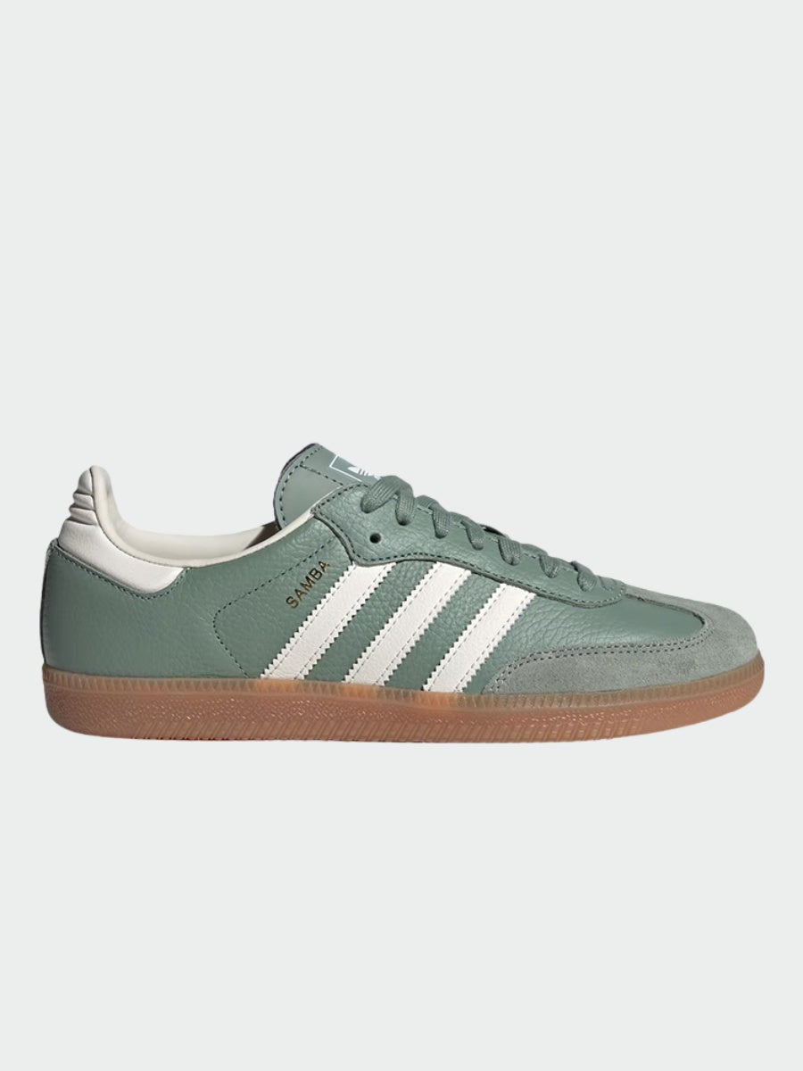 TENIS ADIDAS SAMBA OG SILVER GREEN