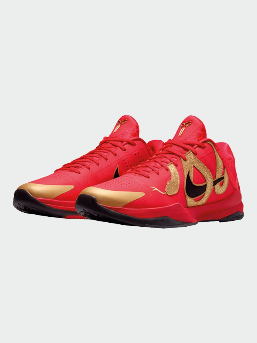 TENIS NIKE KOBE 5 PROTRO YEAR OF THE MAMBA UNIVERSITY RED