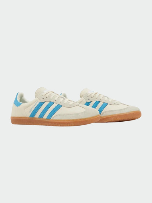 TENIS ADIDAS SAMBA OG SPORTY & RICH CREAM BLUE