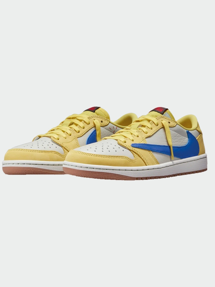 TENIS JORDAN 1 LOW TRAVIS SCOTT CANARY