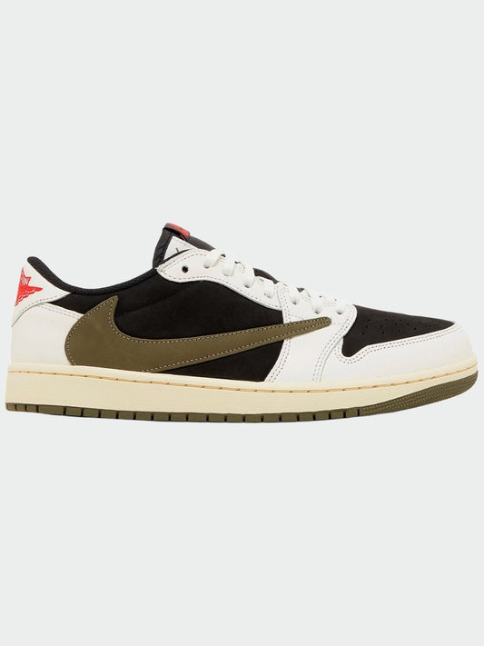 Tenis Air Jordan 1 Low Og Travis Scott Olive
