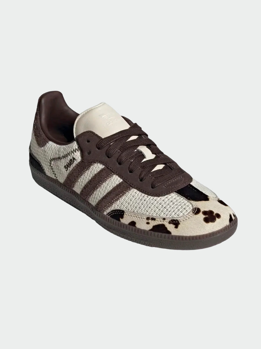 TENIS ADIDAS SAMBA OG NOTITLE COW PRINT