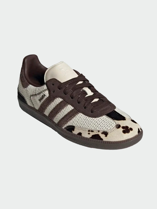 TENIS ADIDAS SAMBA OG NOTITLE COW PRINT