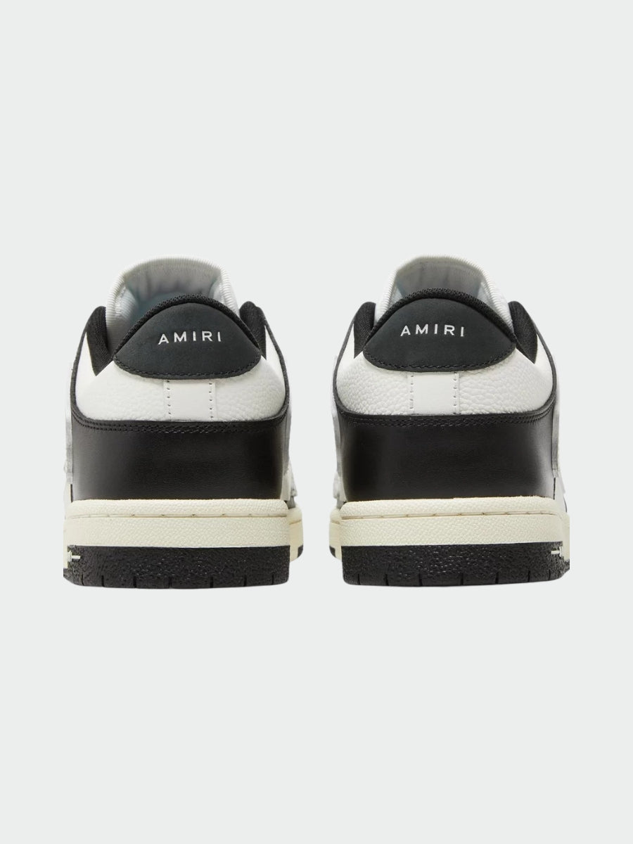 Amiri Skel Top Low Black White