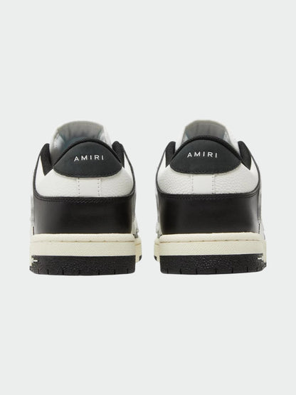 Amiri Skel Top Low Black White