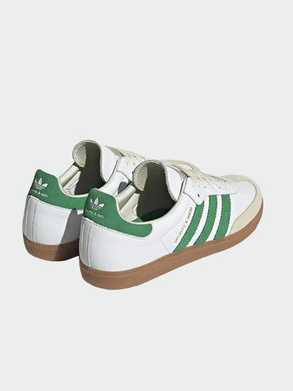 TENIS ADIDAS SAMBA OG SPORTY & RICH WHITE GREEN