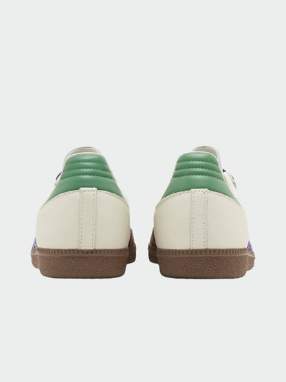 TENIS ADIDAS SAMBA OG OFF WHITE CORE PURPLE GREEN BROWN
