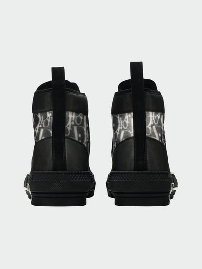 Dior B23 High Top Canvas Oblique Black