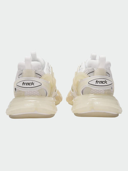 Balenciaga Track Clear Sole White