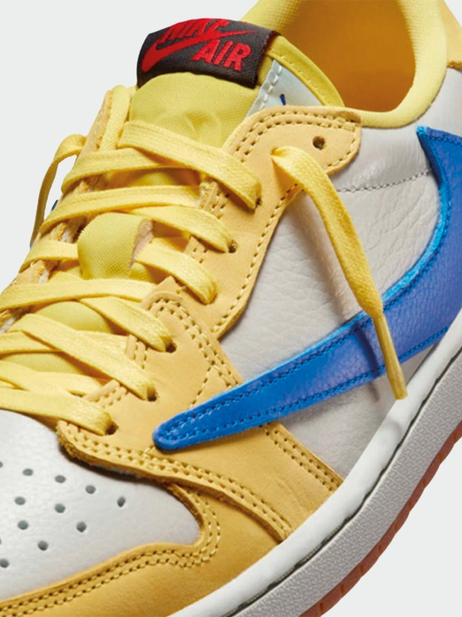 TENIS JORDAN 1 LOW TRAVIS SCOTT CANARY