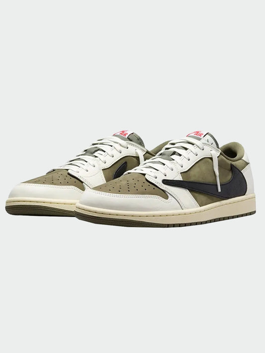 TENIS JORDAN 1 LOW OG TRAVIS SCOTT MEDIUM OLIVE