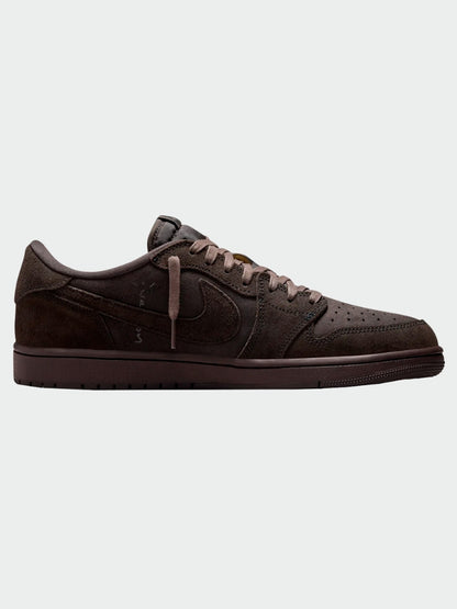 TENIS AIR JORDAN 1 LOW OG TRAVIS SCOTT VELVET BROWN