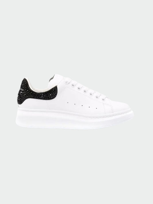 Alexander McQueen Oversized White Black Crystals