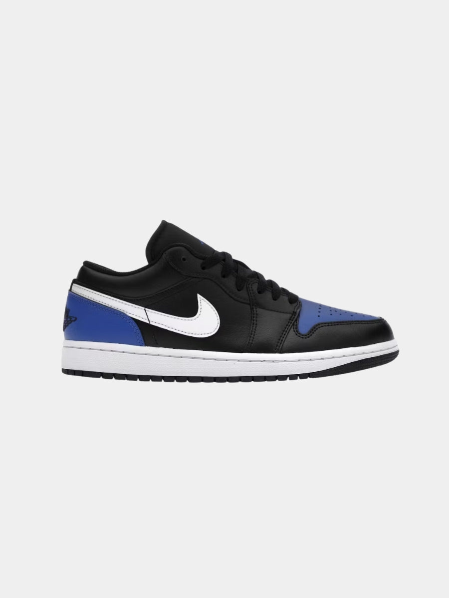 JORDAN 1 LOW BLACK ROYAL TOE