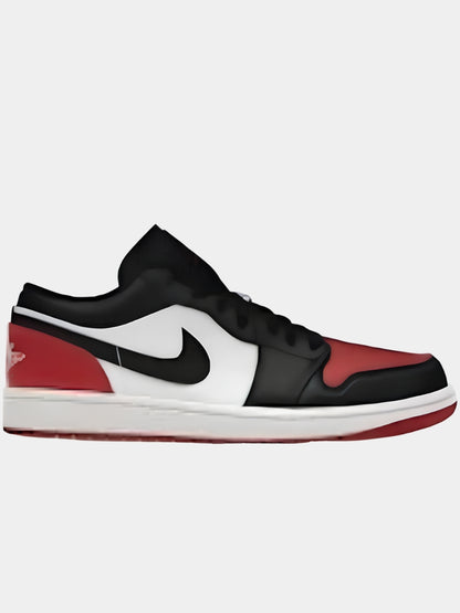 JORDAN 1 LOW BRED TOE 2.0
