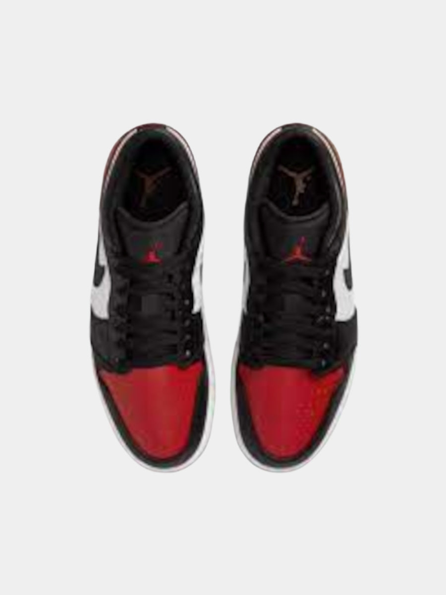 JORDAN 1 LOW BRED TOE 2.0