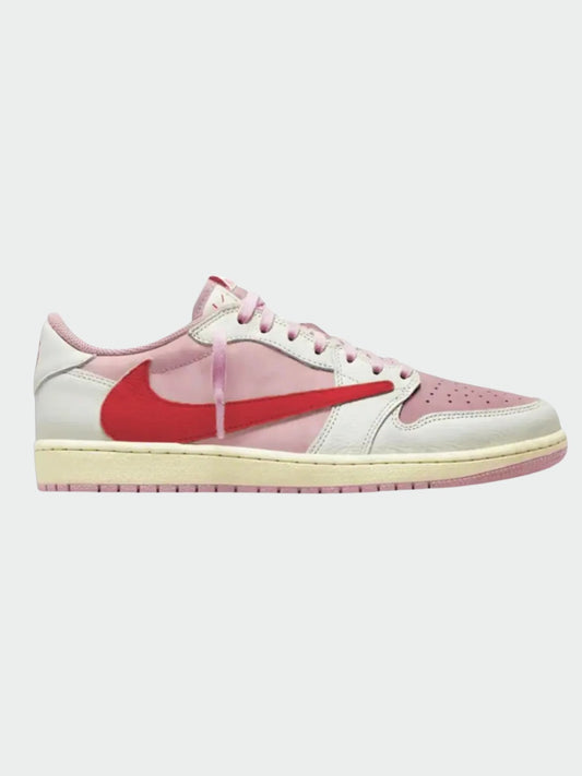 Jordan 1 Low x Travis Scott Shy Pink