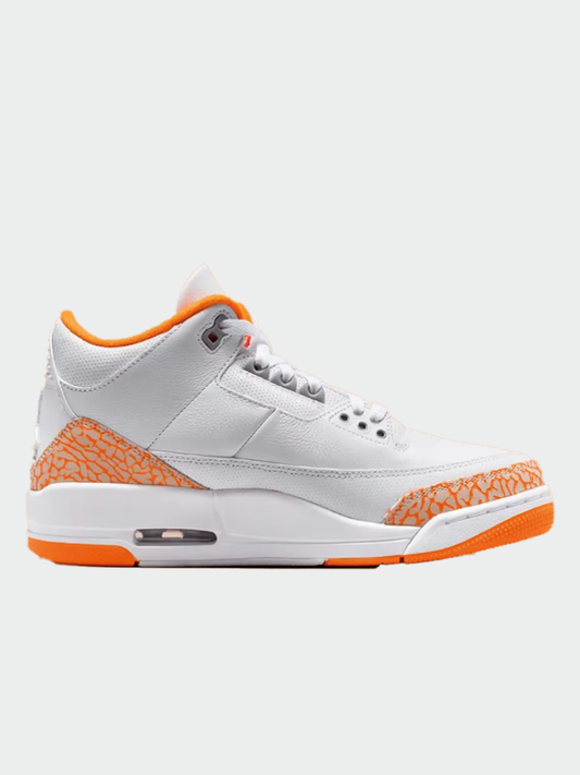TENIS JORDAN 3 ORANGE CITRUS