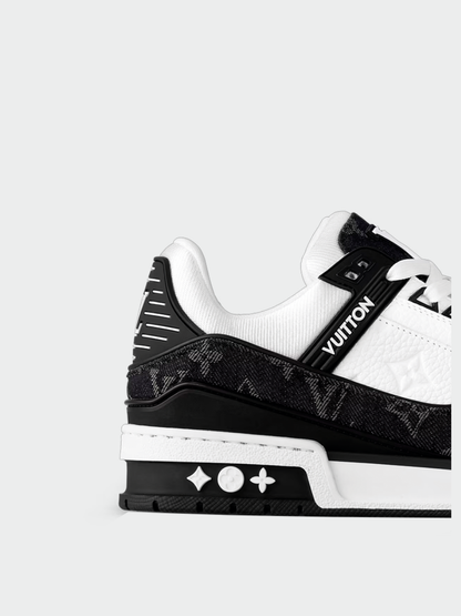 TENIS LOUIS VUITTON LV TRAINER WHITE BLACK