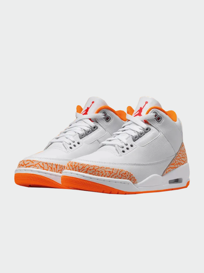 TENIS JORDAN 3 ORANGE CITRUS
