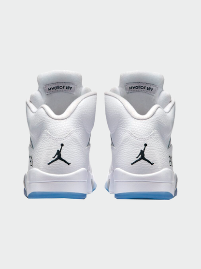 TENIS JORDAN 5 WHITE METALLIC 2026