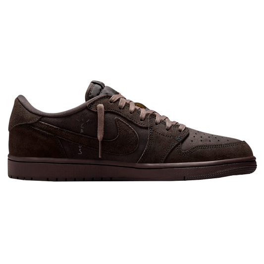 TENIS AIR JORDAN 1 LOW OG TRAVIS SCOTT VELVET BROWN