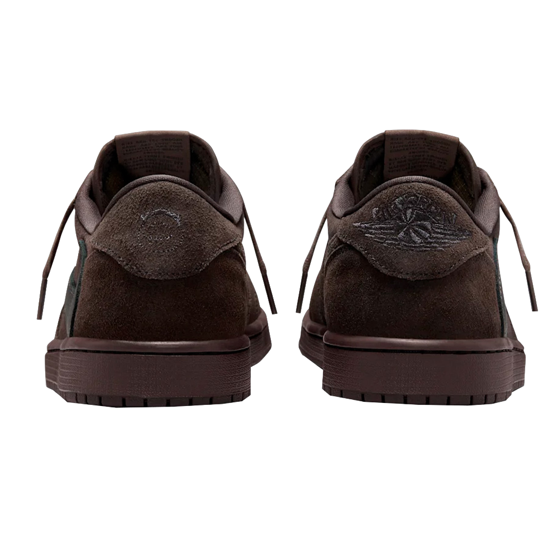 TENIS AIR JORDAN 1 LOW OG TRAVIS SCOTT VELVET BROWN