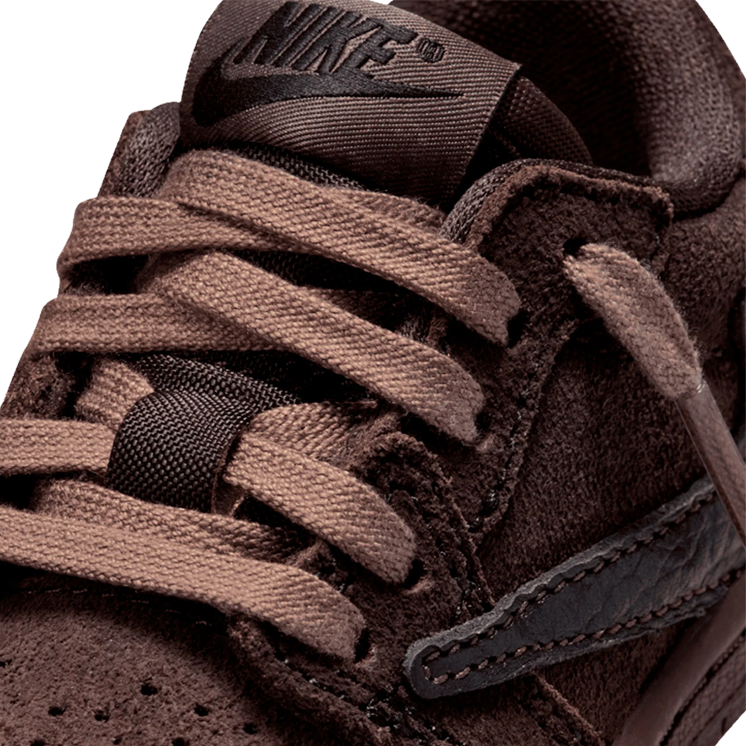 TENIS AIR JORDAN 1 LOW OG TRAVIS SCOTT VELVET BROWN
