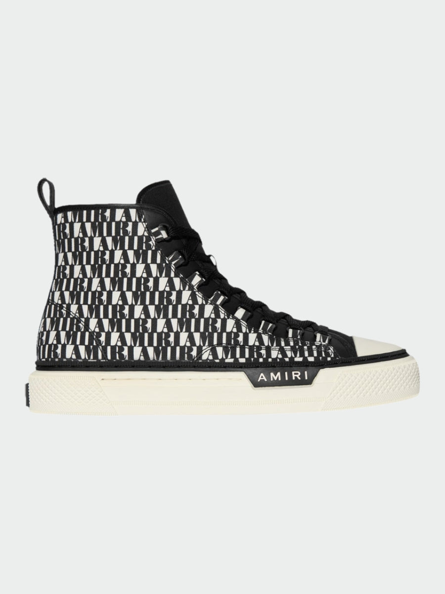 Amiri Court Hi Black White