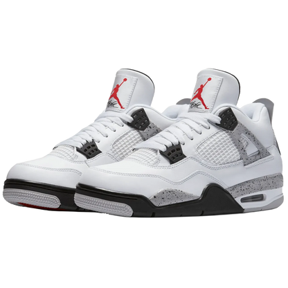 TENIS JORDAN 4 WHITE CEMENT 2025