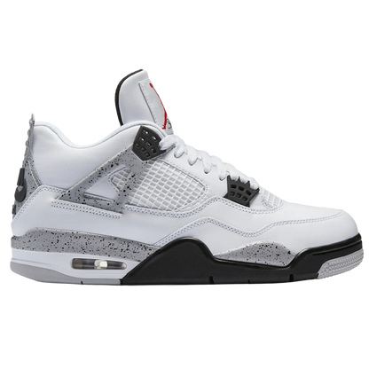 TENIS JORDAN 4 WHITE CEMENT 2025