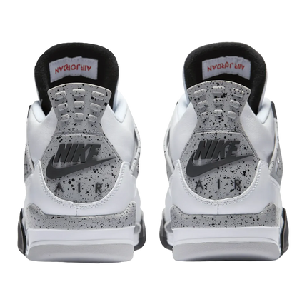 TENIS JORDAN 4 WHITE CEMENT 2025