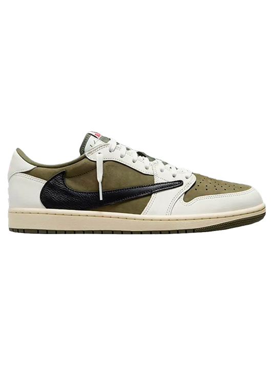 TENIS JORDAN 1 LOW OG TRAVIS SCOTT MEDIUM OLIVE