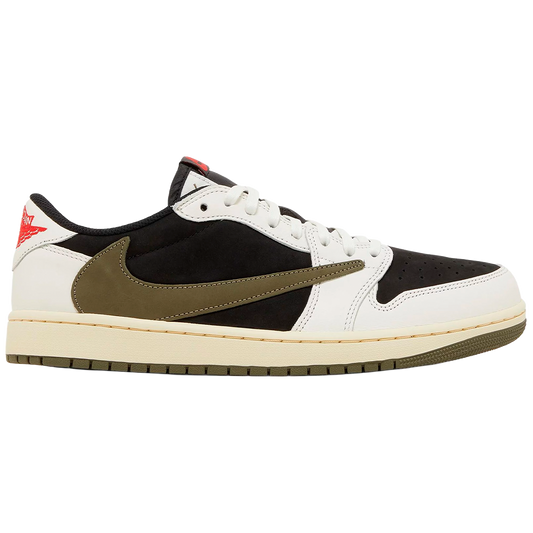 Tenis Air Jordan 1 Low Og Travis Scott Olive