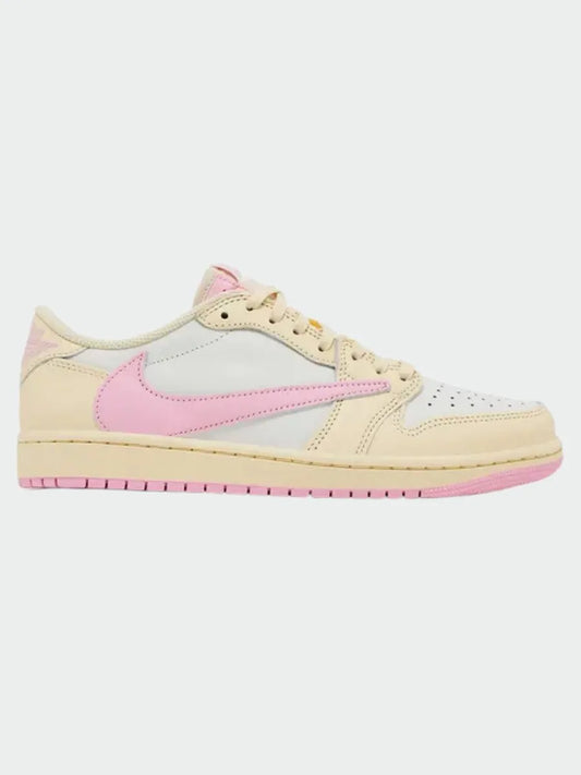 Jordan 1 Low x Travis Scott Shy Pink Sail