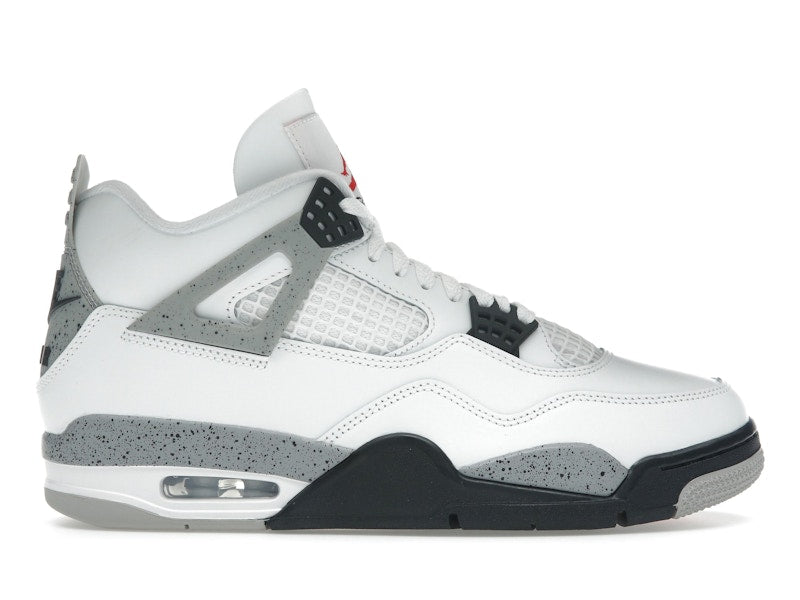 TENIS JORDAN 4 WHITE CEMENT 2025