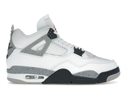 TENIS JORDAN 4 WHITE CEMENT 2025