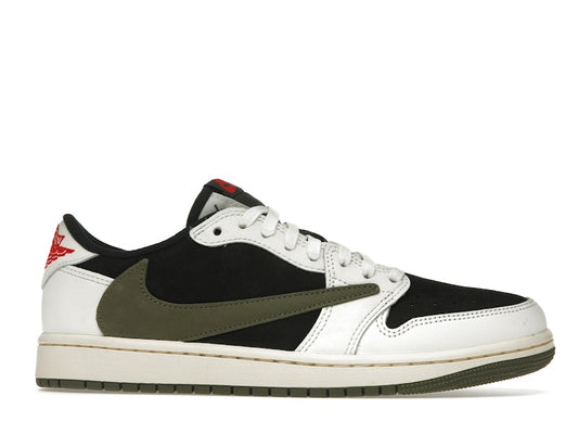 Tenis Air Jordan 1 Low Og Travis Scott Olive