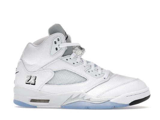 TENIS JORDAN 5 WHITE METALLIC 2026