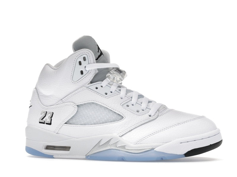 TENIS JORDAN 5 WHITE METALLIC 2026