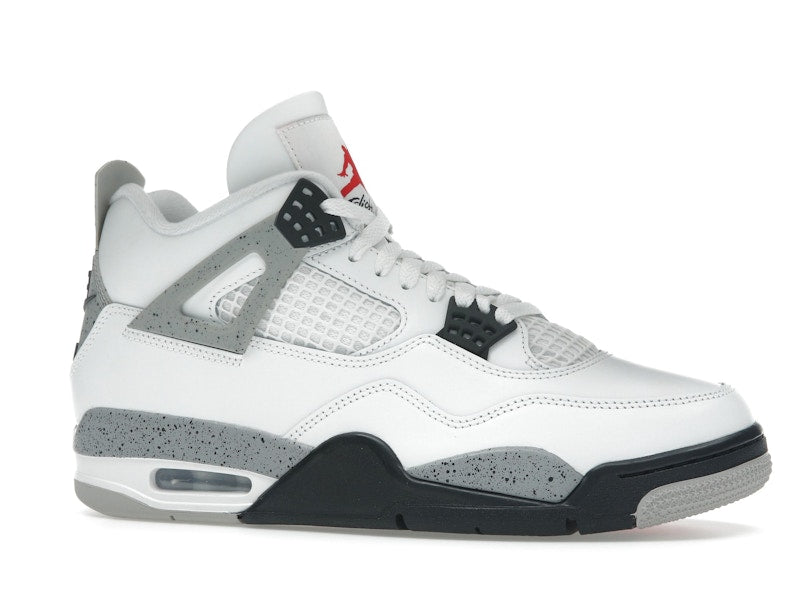 TENIS JORDAN 4 WHITE CEMENT 2025